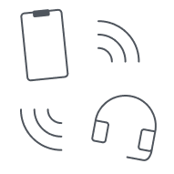 Grafika telefonu i słuchawki
